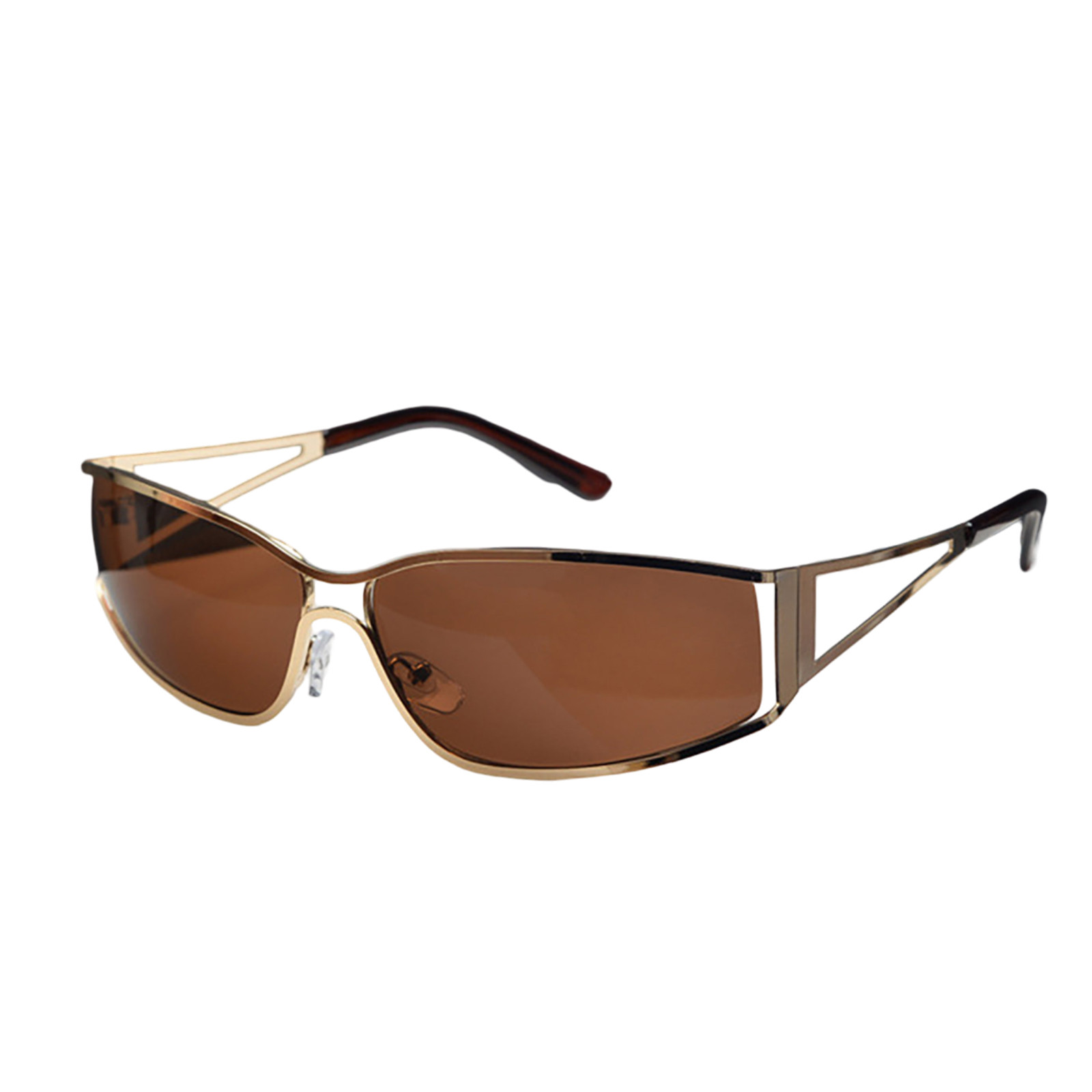thumbnail image 2 of Gafas de sol rectangulares sin montura para mujer y hombre, gafas cuadradas 400, gafas unisex, 2 of 2
